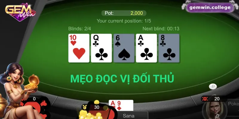 Mẹo đọc vị đối thủ qua biểu cảm và hành vi cơ thể