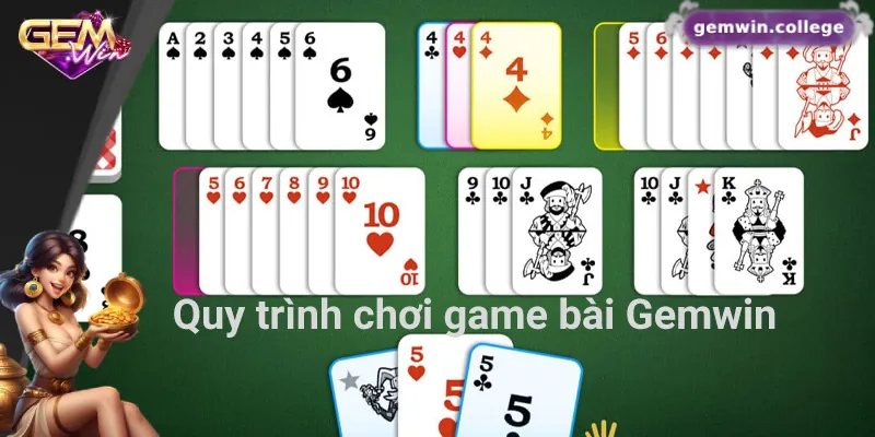 Quy trình tham gia chơi game bài Gemwin
